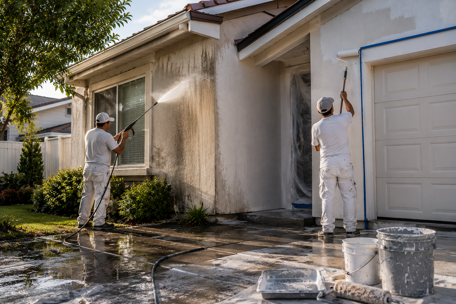 Professional house washing service