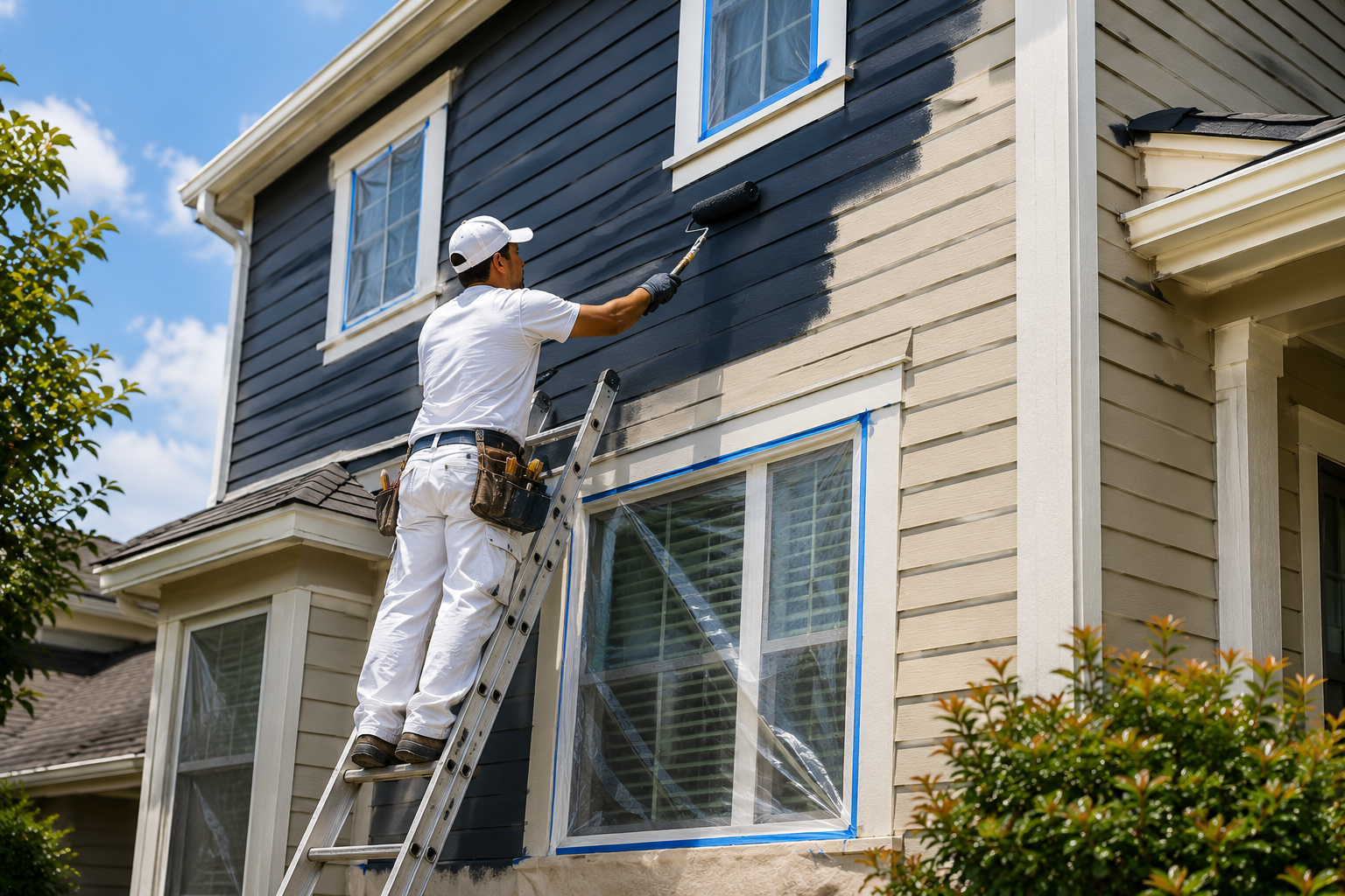 Exterior painting service